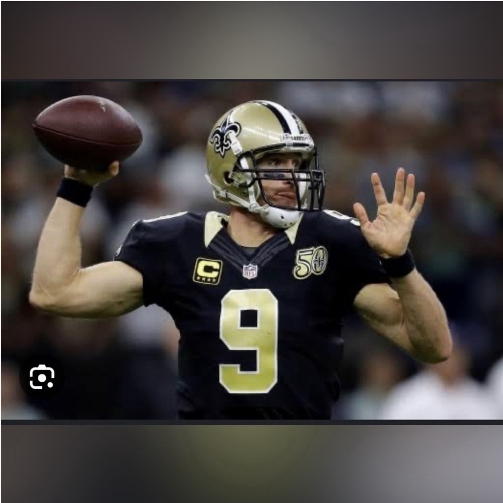 Drew Brees New Orleans Saints Reebok On Field Jersey - Picture 11 of 12